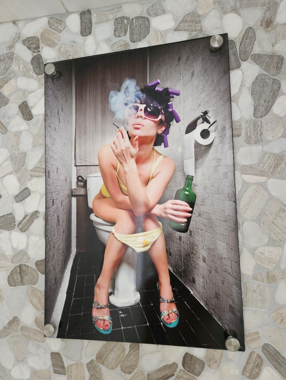 Eclectic Mounted Modern Photo Art